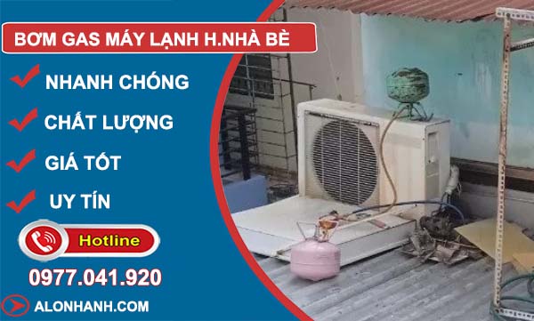 thi công bơm gas máy lạnh huyện nhà bè