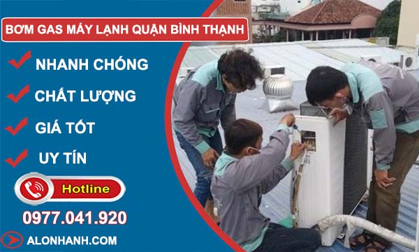 thi công bơm gas máy lạnh quận bình thạnh