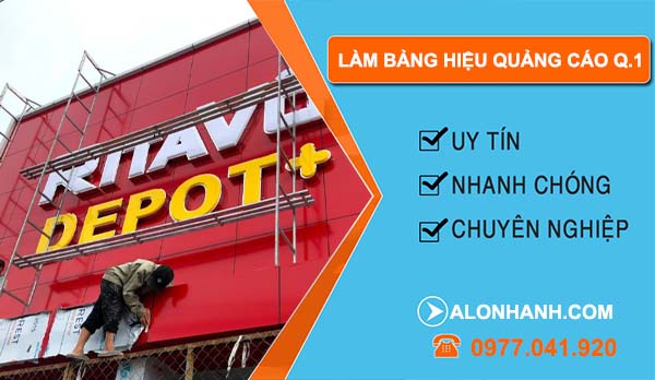 thi công làm bảng hiệu quảng cáo quận 1