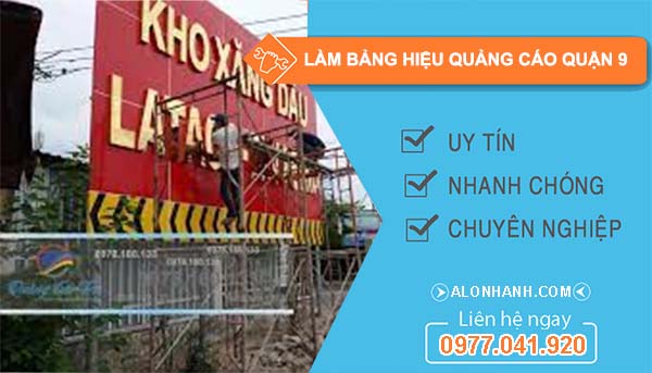 thi công làm bảng hiệu quảng cáo quận 10