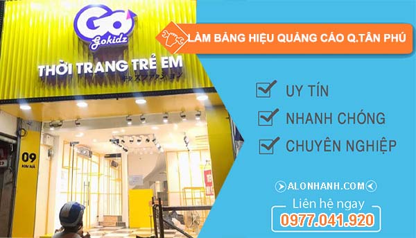 thi công làm bảng hiệu quảng cáo quận tân phú