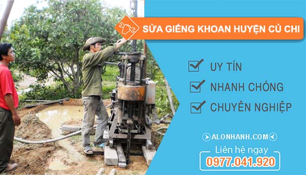 thi công sửa giếng khoan huyện củ chi