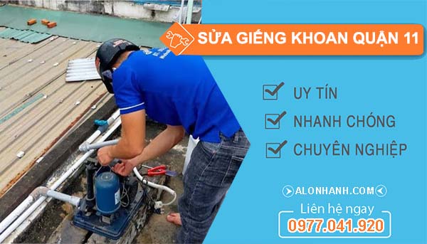 thi công sửa giếng khoan quận 11