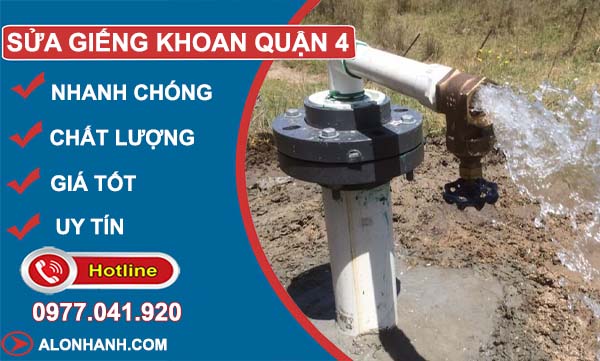 thi công sửa giếng khoan quận 4