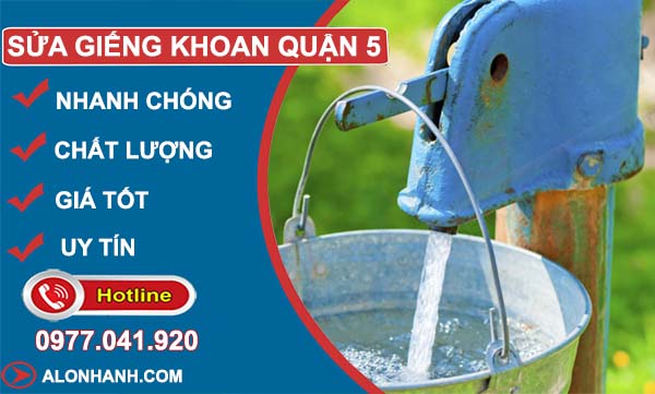 thi công sửa giếng khoan quận 5