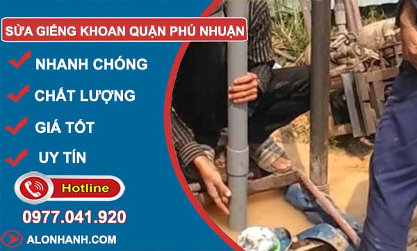 thi công sửa giếng khoan quận phú nhuận