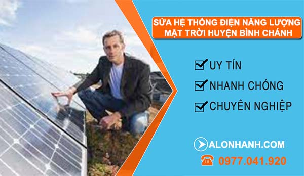 thi công sửa hệ thống điện năng lượng mặt trời bình chánh