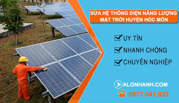 thi công sửa hệ thống điện năng lượng mặt trời hóc môn