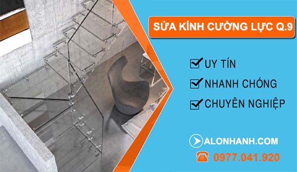 thi công sửa kính cường lực quận 9