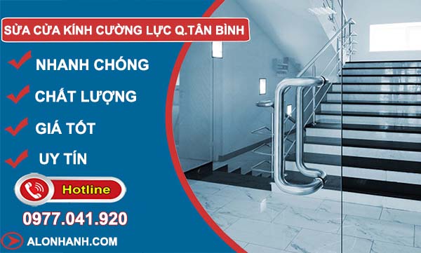 thi công sửa kính cường lực quận tân bình