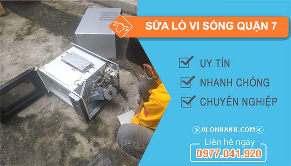 thi công sửa lò vi sóng quận 7