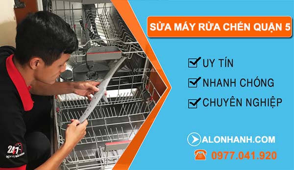 thi công sửa máy rửa chén quận 5