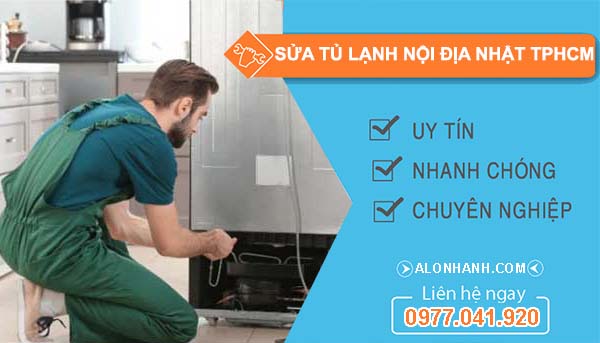 thi công sửa tủ lạnh nội địa nhật tphcm