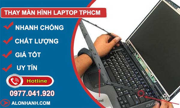 thi công thay màn hình laptop tphcm
