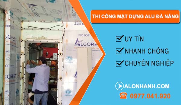 thợ thi công mặt dựng alu đà nẵng