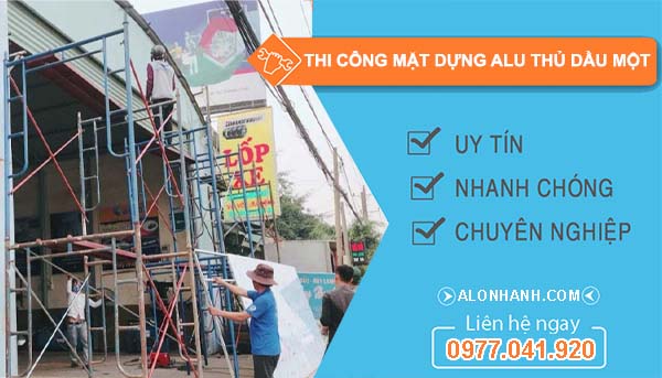 thợ thi công mặt dựng alu thủ dầu một