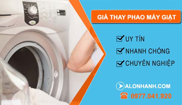 bảng báo giá thay phao máy giặt bao nhiêu tiền