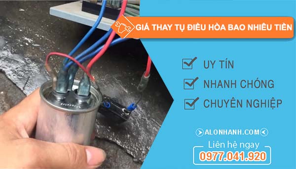 bảng báo giá thay tụ điều hòa bao nhiêu tiền