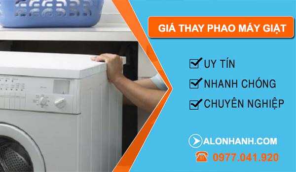báo giá thay phao máy giặt bao nhiêu tiền