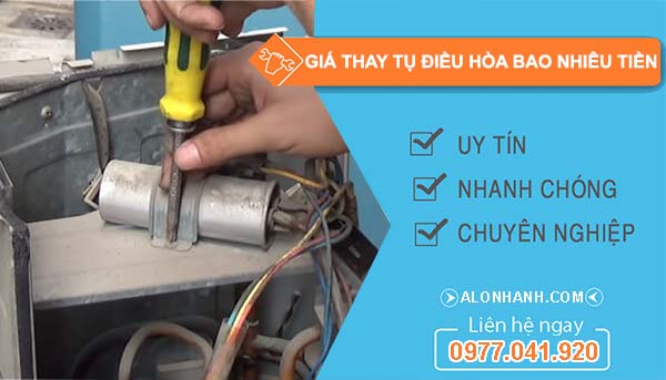 báo giá thay tụ điều hòa bao nhiêu tiền