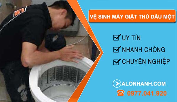 dịch vụ vệ sinh máy giặt thủ dầu một