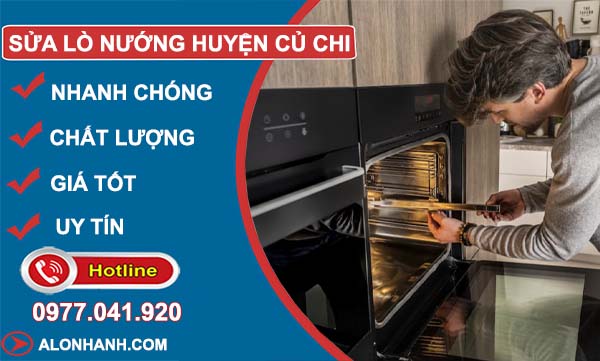 dịch vụ sửa lò nướng huyện củ chi