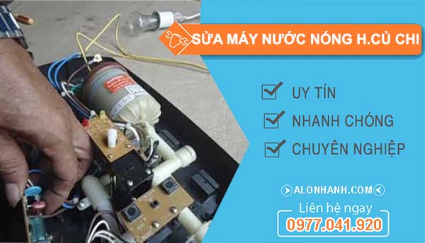 dịch vụ sửa máy nước nóng huyện củ chi