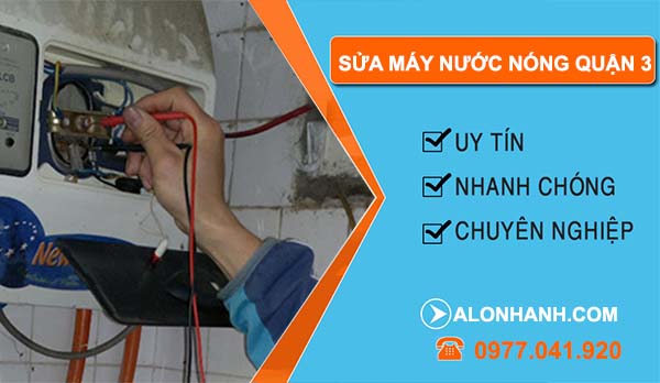 dịch vụ sửa máy nước nóng quận 3