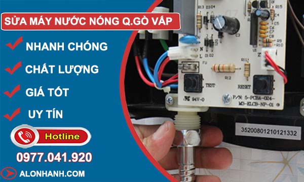 dịch vụ sửa máy nước nóng quận gò vấp