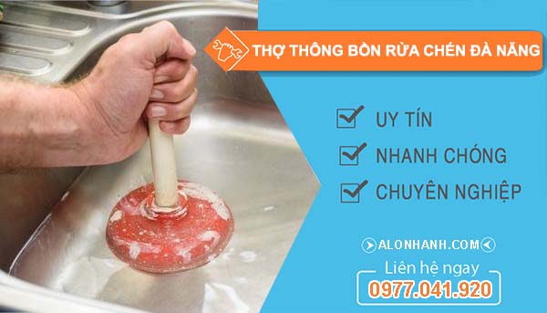dịch vụ thợ thông bồn rửa chén quận đà nẵng