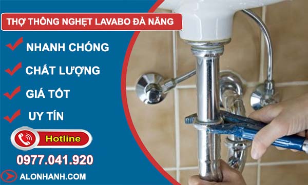 dịch vụ thợ thông nghẹt lavabo đà nẵng