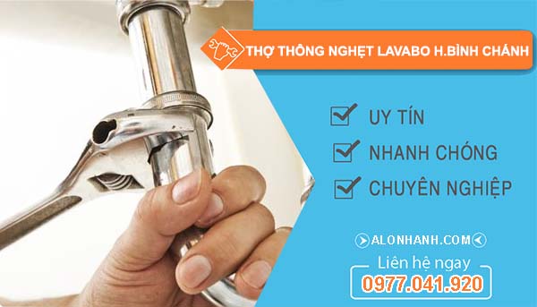dịch vụ thợ thông nghẹt lavabo huyện bình chánh