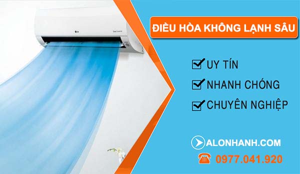điều hòa lạnh không sâu