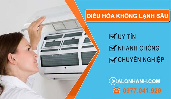 khắc phục điều hòa lạnh không sâu