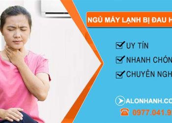 khắc phục ngủ máy lạnh bị đau họng