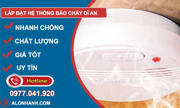 Lắp thống báo cháy dĩ an