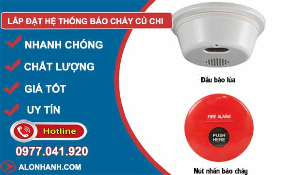 Lắp đặt báo cháy huyện củ chi