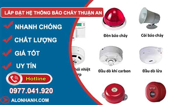 Lắp đặt báo cháy thuận an