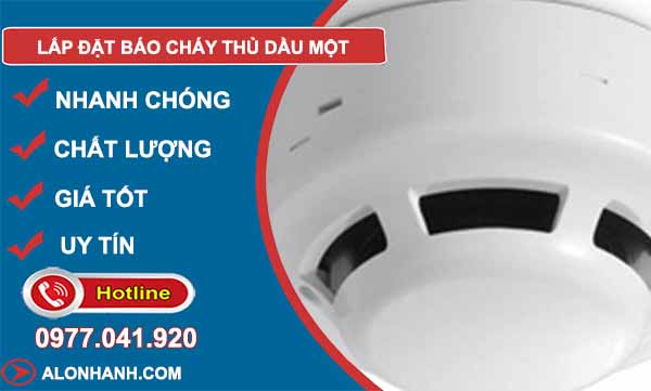 Lắp hệ thống báo cháy thủ dầu một