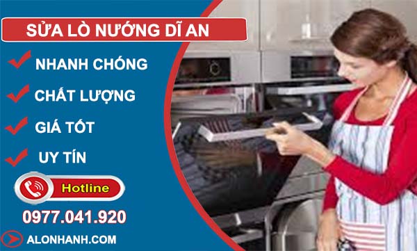 sửa lò nướng dĩ an