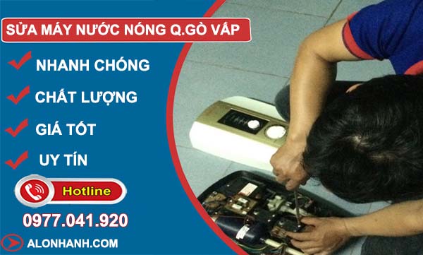 sửa máy nước nóng quận gò vấp
