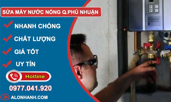sửa máy nước nóng quận phú nhuận