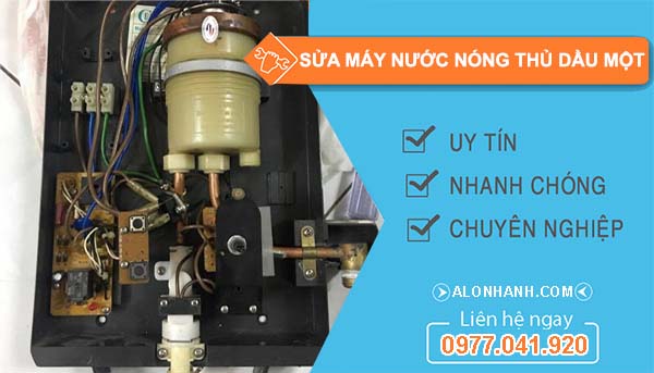 sửa máy nước nóng thủ dầu một