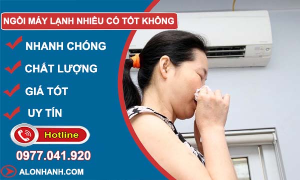 thắc mắc ngồi máy lạnh nhiều có tốt không
