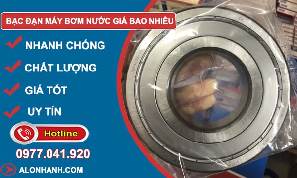 thay bạc đạn máy bơm nước giá bao nhiêu