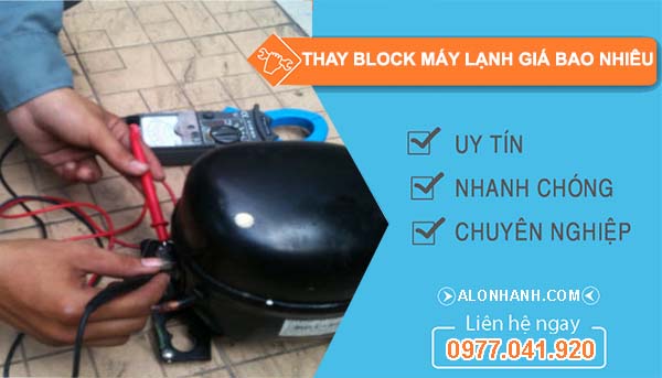 thay block máy lạnh giá bao nhiêu tiền