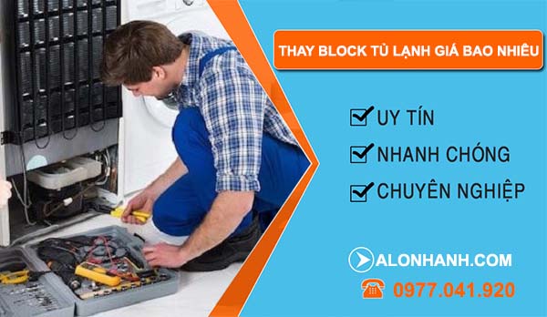 thay block tủ lạnh giá bao nhiêu tiền