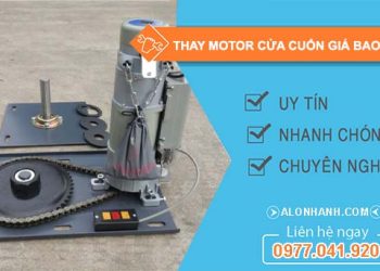 thay motor cửa cuốn giá bao nhiêu tiền