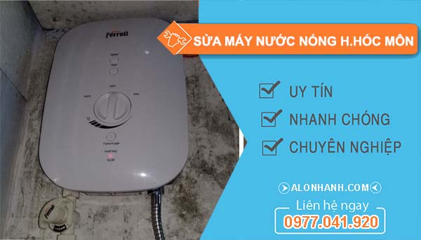 thi công sửa máy nước nóng huyện hóc môn