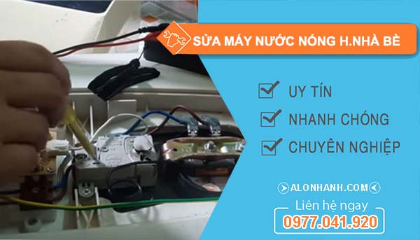 thi công sửa máy nước nóng huyện nhà bè